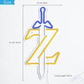 Zelda Sword Neon Sign
